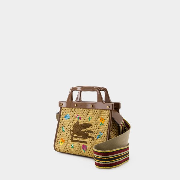 Sac À Main Love Trotter - Etro - Cuir - Marron