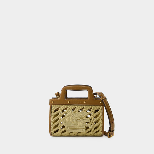 Sac À Main Love Trotter - Etro - Cuir - Marron