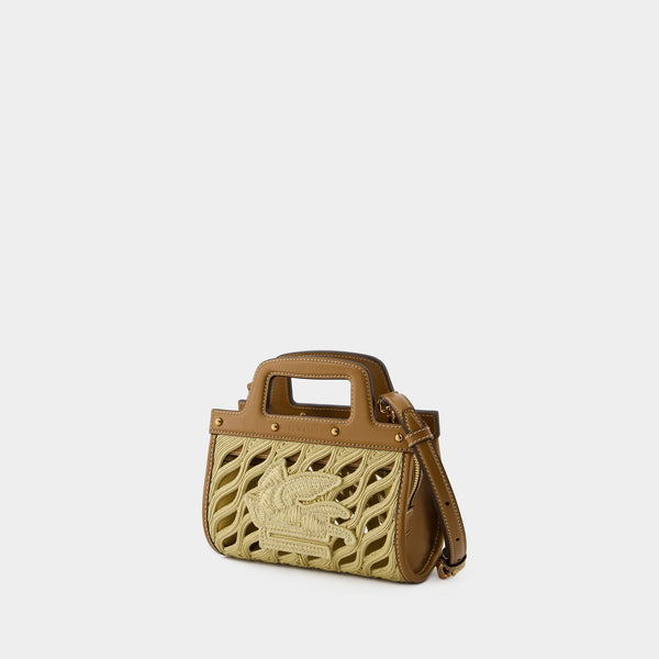Sac À Main Love Trotter - Etro - Cuir - Marron