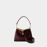 Sac Porté Épaule Vela Medium - Etro - Cuir - Rouge