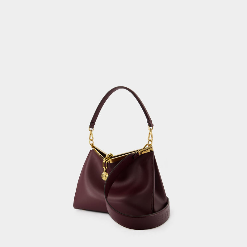 Sac Porté Épaule Vela Medium - Etro - Cuir - Rouge