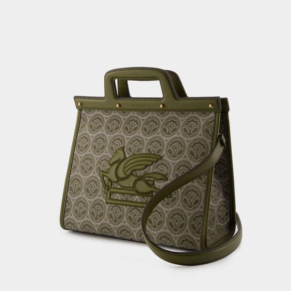 Cabas Love Trotter Medium - Etro - Coton - Noir