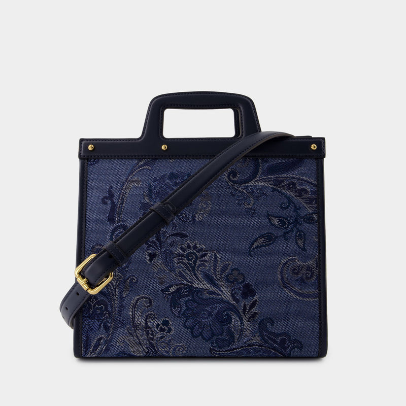 Cabas Love Trotter - Etro - Coton - Bleu