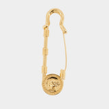 Broche - Versace - Métal - Doré