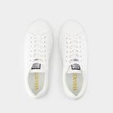 Sneakers - Versace - Cuir - Blanc