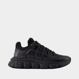 Sneakers - Versace - Cuir - Noir