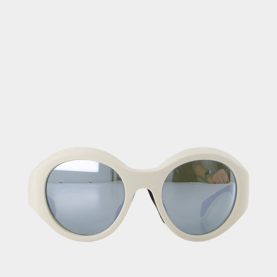Lunettes De Soleil Futuro - Moncler - Acétate - Blanc
