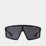 Lunettes De Soleil 0ps A03s - Prada - Acétate - Noir