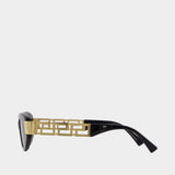 Lunettes De Soleil 0ve4501 - Versace - Acétate - Noir
