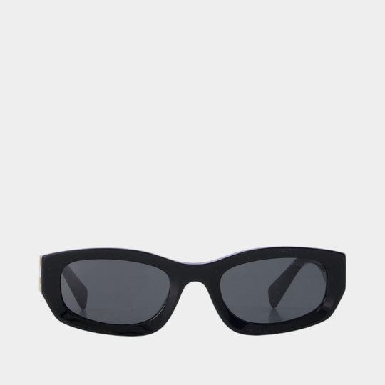 Lunettes De Soleil 0mu B04s - Miu Miu - Acétate - Noir