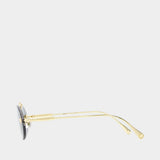 Lunettes De Soleil 0ve2295 - Versace - Acétate - Doré