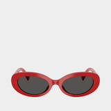 Lunettes De Soleil 0dg4537 - Dolce&Gabbana - Acétate - Rouge