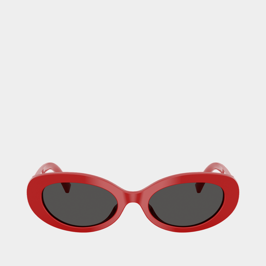 Lunettes De Soleil 0dg4537 - Dolce&Gabbana - Acétate - Rouge