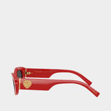 Lunettes De Soleil 0dg4537 - Dolce&Gabbana - Acétate - Rouge