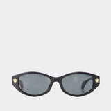 Lunettes De Soleil 0ve4512d - Versace - Acétate - Noir
