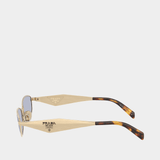 Lunettes De Soleil 0pr D51s - Prada - Acétate - Doré