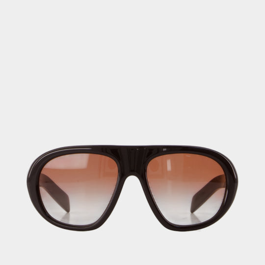 Lunettes De Soleil 0pr C05s - Prada - Acétate - Marron