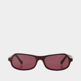 Lunettes De Soleil 0mu B10su - Miu Miu - Acétate - Bordeaux