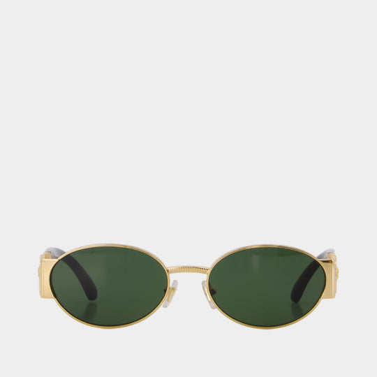 Lunettes De Soleil 0ve2299 - Versace - Acétate - Doré