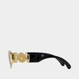 Lunettes De Soleil 0ve2299 - Versace - Acétate - Doré