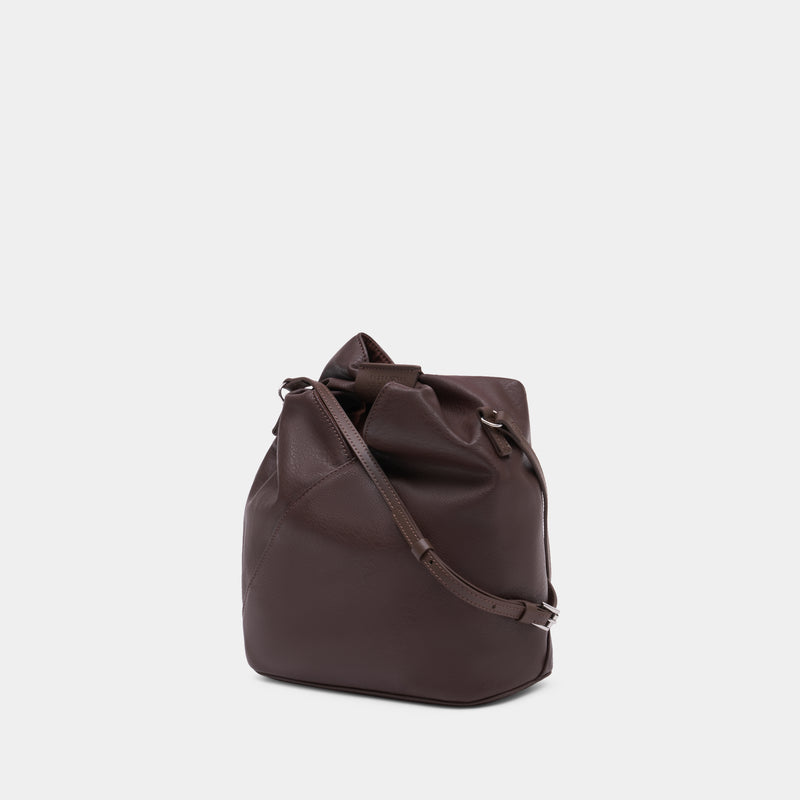 Sac À Bandoulière Japanese - MM6 Maison Margiela - Synthétique - Marron