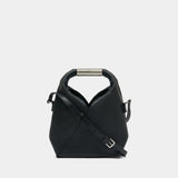 Sac À Bandoulière Japanese Small - MM6 Maison Margiela - Cuir - Noir