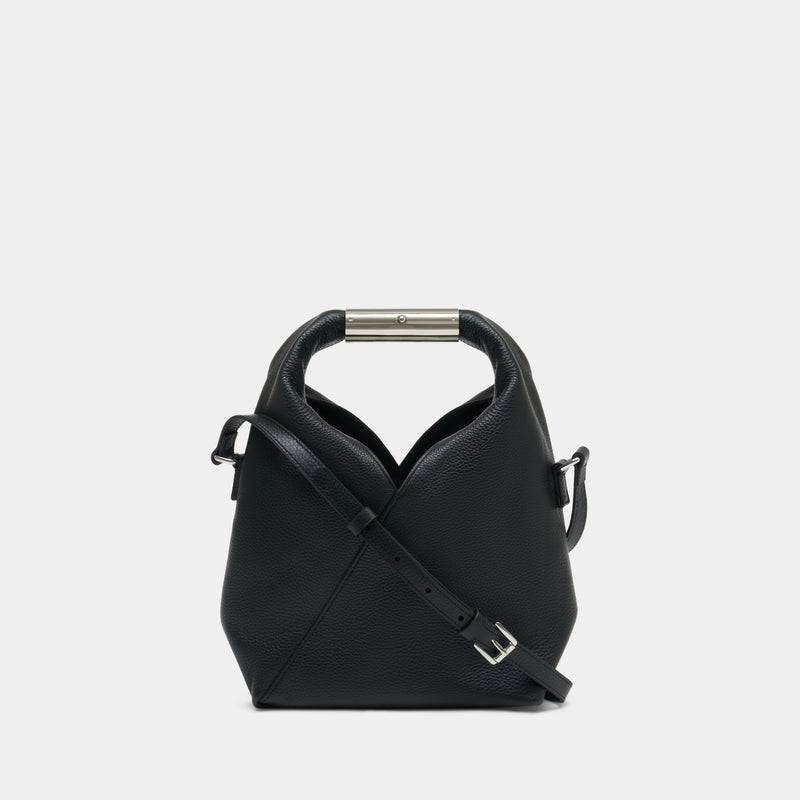 Sac À Bandoulière Japanese Small - MM6 Maison Margiela - Cuir - Noir