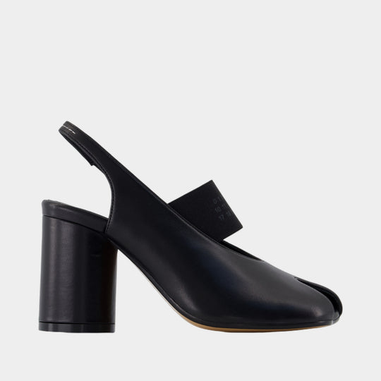 Sandales - MM6 Maison Margiela - Cuir - Noir