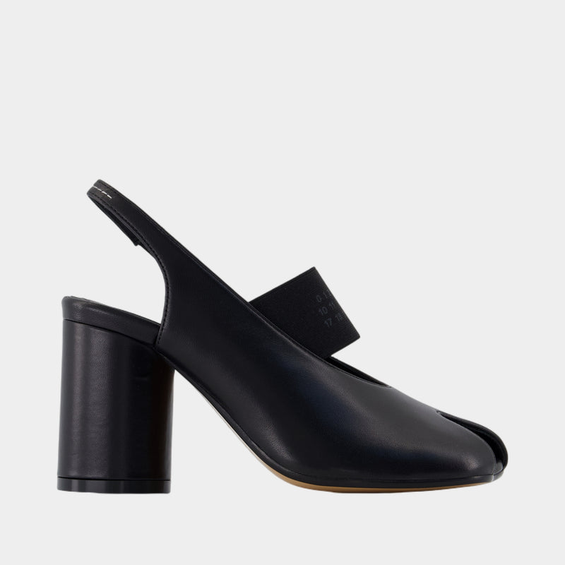 Sandales - MM6 Maison Margiela - Cuir - Noir