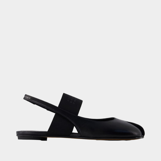 Sandales - MM6 Maison Margiela - Cuir - Noir