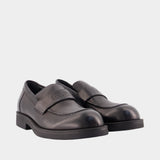 Mocassins - MM6 Maison Margiela - Cuir - Noir