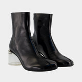 Bottines - MM6 Maison Margiela - Cuir - Noir