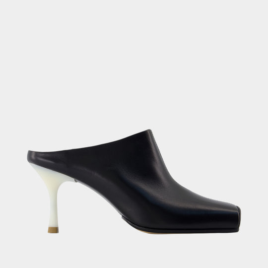 Sandales - MM6 Maison Margiela - Cuir - Noir