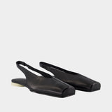 Sandales - MM6 Maison Margiela - Cuir - Noir