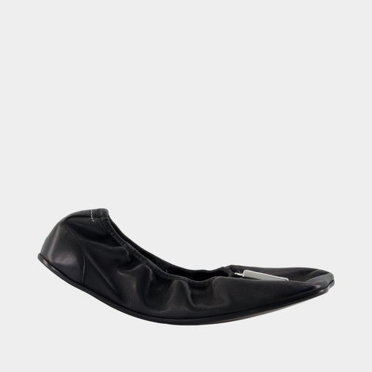 Ballerines - MM6 Maison Margiela - Cuir - Noir