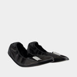Ballerines - MM6 Maison Margiela - Cuir - Noir