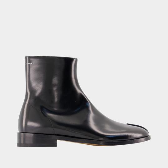 Bottines - MM6 Maison Margiela - Cuir - Noir