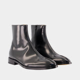 Bottines - MM6 Maison Margiela - Cuir - Noir
