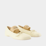 Ballerines - MM6 Maison Margiela - Cuir - Ivoire