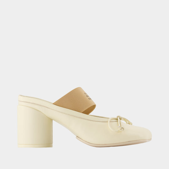 Sandales - MM6 Maison Margiela - Cuir - Beige