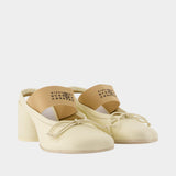 Sandales - MM6 Maison Margiela - Cuir - Beige