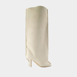 Bottes - MM6 Maison Margiela - Cuir - Beige