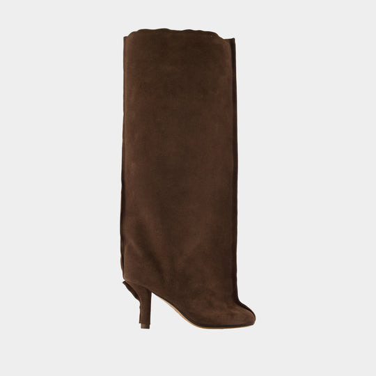Bottes - MM6 Maison Margiela - Cuir - Marron