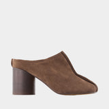 Mules - MM6 Maison Margiela - Cuir - Marron