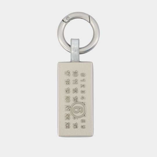 Porte-Clé - MM6 Maison Margiela - Synthétique - Argenté
