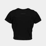 T-Shirt - MM6 Maison Margiela - Coton - Noir