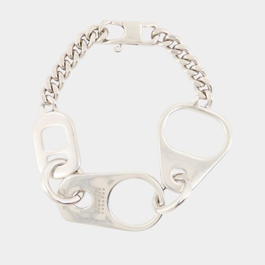 Bracelet Closure - MM6 Maison Margiela - Métal - Argenté