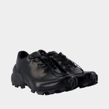 Sneakers Crossderby - MM6 Maison Margiela x Salomon - Cuir - Noir