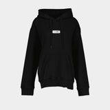 Sweatshirt - MM6 Maison Margiela - Coton - Noir