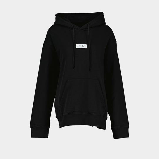 Sweatshirt - MM6 Maison Margiela - Coton - Noir